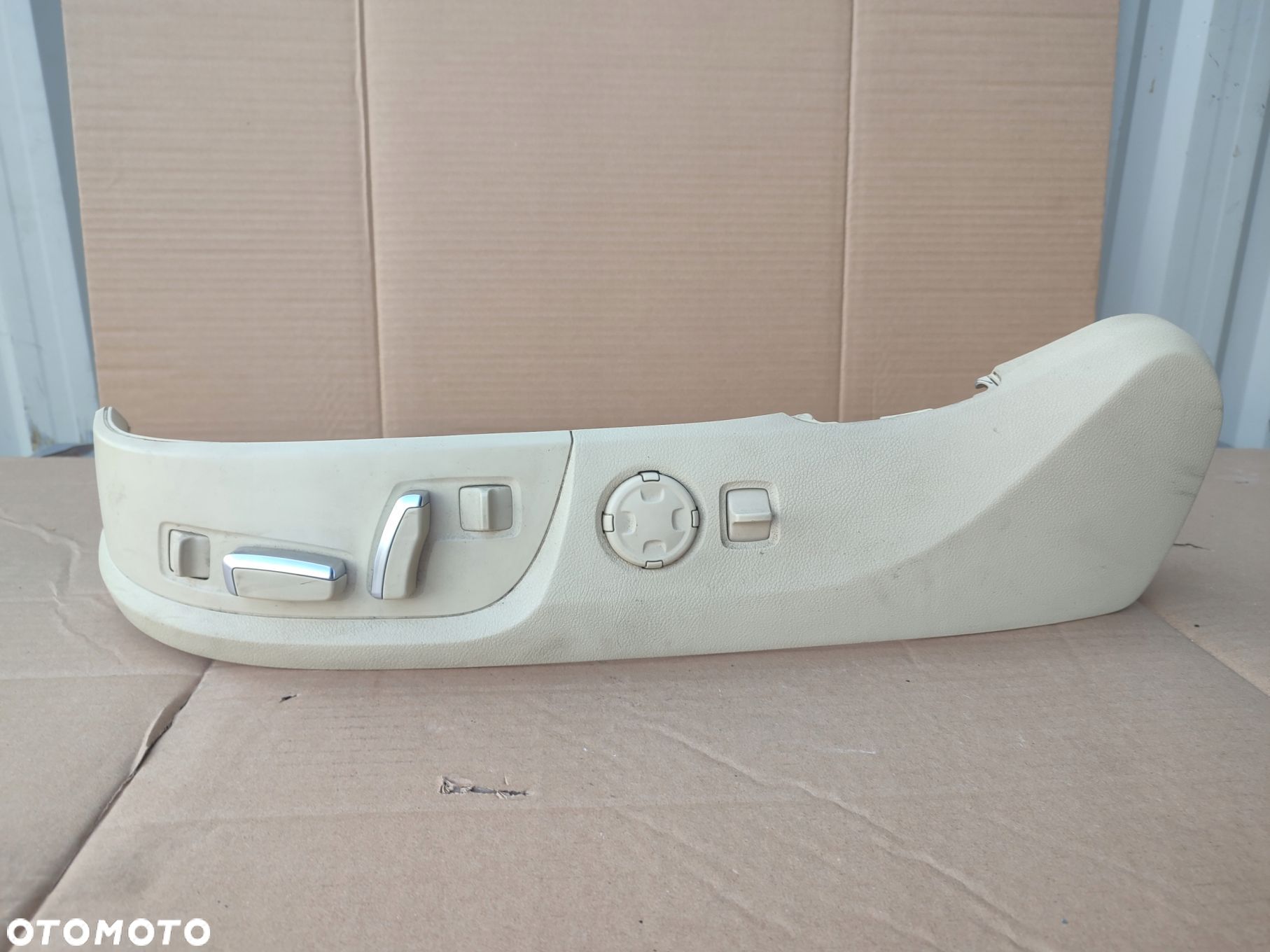 Panel regulacji fotela lewy KIEROWCY AUDI A8 D3 EUROPA ORYGINAŁ - 1