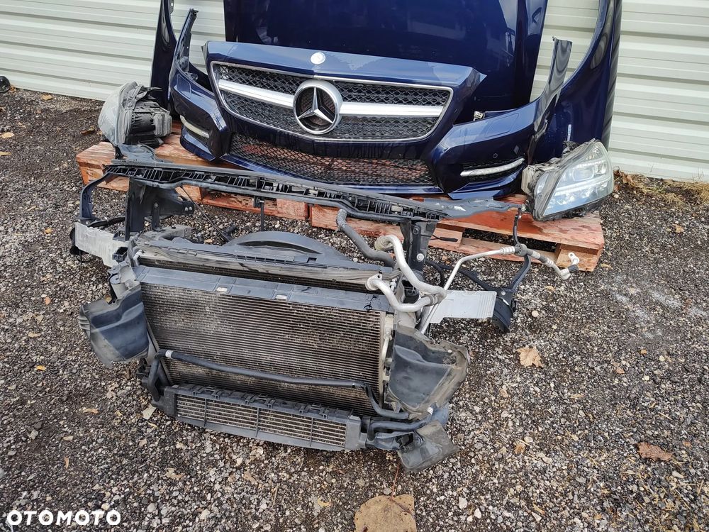 maska błotniki lampy pas przedni mercedes CLS w218 - 5