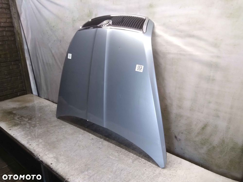 / MASKA POKRYWA SILNIKA SKODA OCTAVIA 2 II 9151 BŁĘKITNA MORSKA - 3