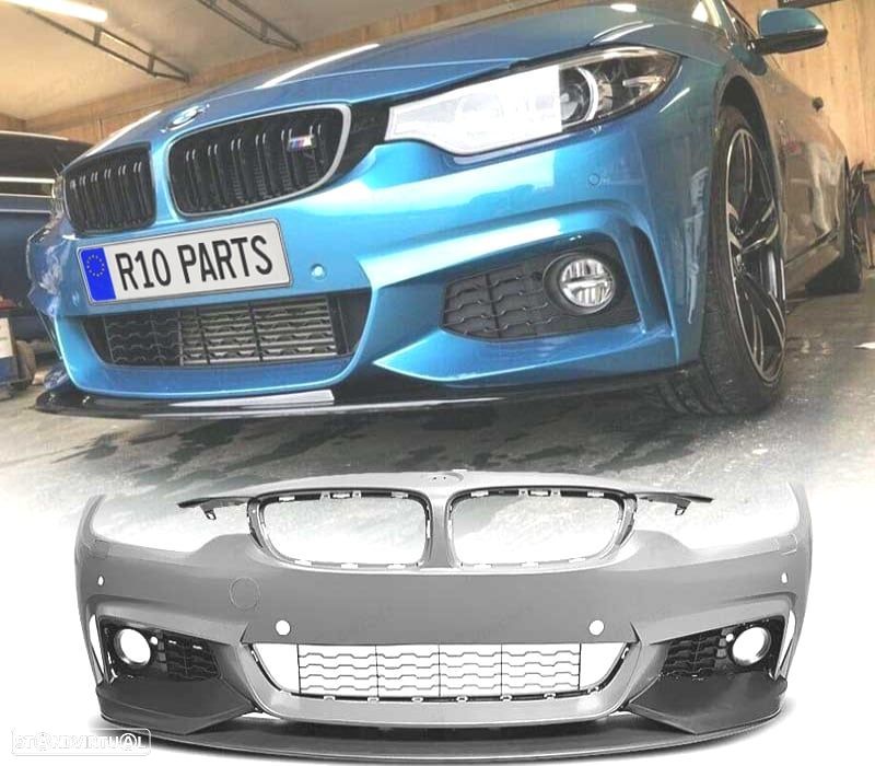 PARA-CHOQUES FRONTAL BMW F32 F33 F36 LOOK M PERFORMANCE PDC - 1