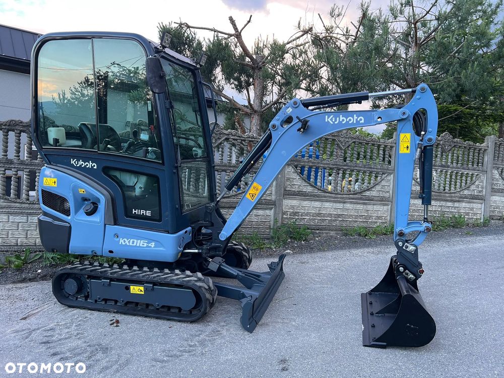 Kubota KX016-4 | Minikoparka KUBOTA KX 016-4 | 2 Tony | Rozsuwane Gąsienice | Stan IDEALNY | Mini Koparka | BRUTTO | - 1
