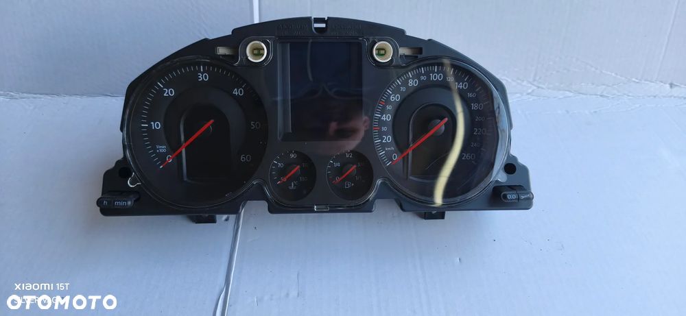 Licznik zegar zegary VW passat b6 2.0 TDI 1.9 TDI diesel oryginalny stan bardzo dobry części - 2