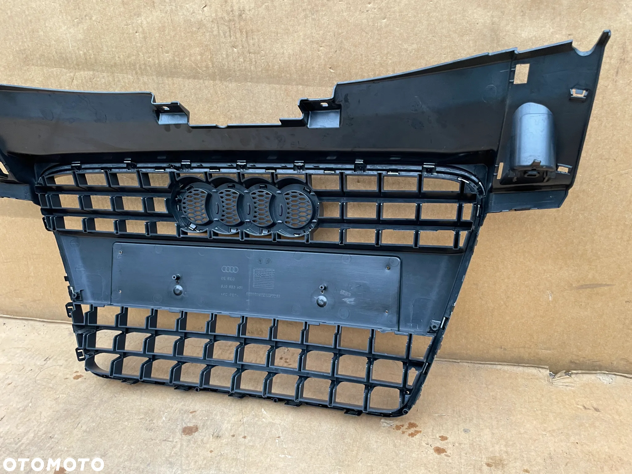 AUDI TT 8J 8J0 06- ORYGINALNA ATRAPA ZDERZAKA PRZEDNIEGO BEZ PDC 8J0853651 ŁADNA - 11
