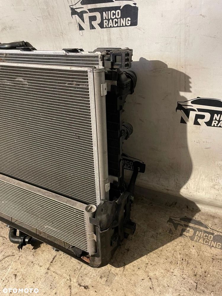 KOMPLET CHŁODNIC WENTYLATOR BMW G30 G31 G32 G11 G12 G14 G15 G16 BENZYNA - 3