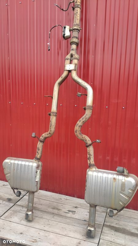 JAGUAR XF II X260 3.0D TŁUMIK PRAWY KOŃCOWY ORYGINALNY ZDROWY STAN - 5