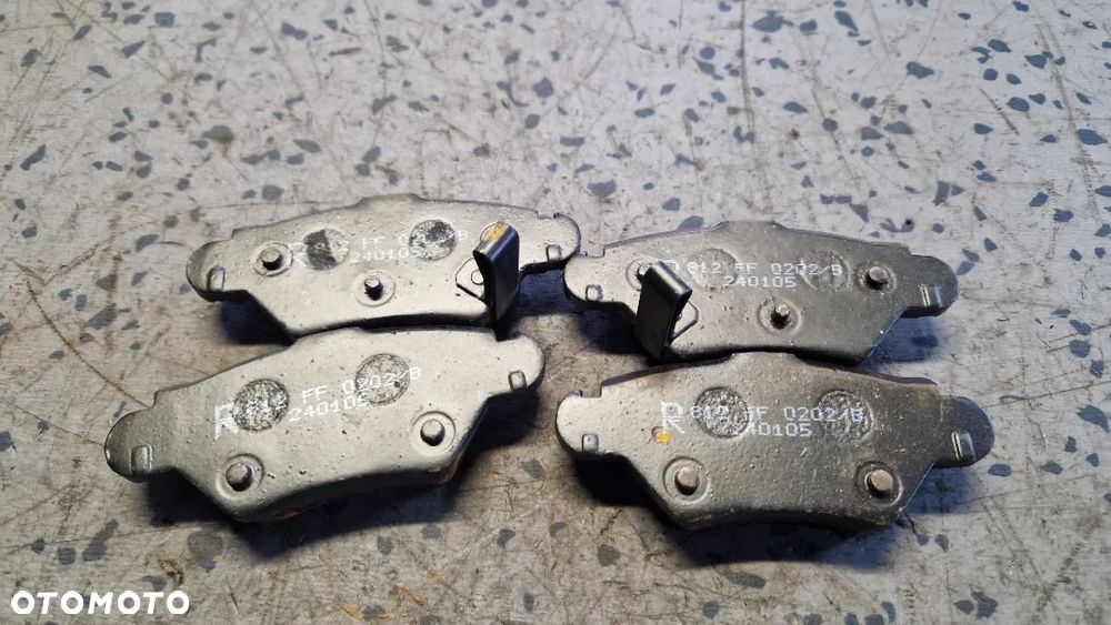 OPEL ASTRA G ZAFIRA A KLOCKI HAMULCOWE TYP BOSCH - 2
