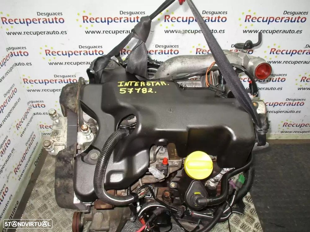 MOTOR COMPLETO NISSAN INTERSTAR FURGÃO 2002 -F9Q772 - 3
