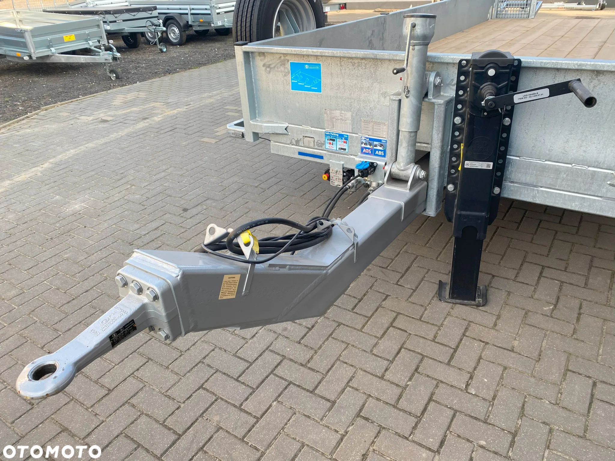 Blomenröhr 554-8900, Przyczepa niskopodwoziowa, DMC 8900 KG - 5