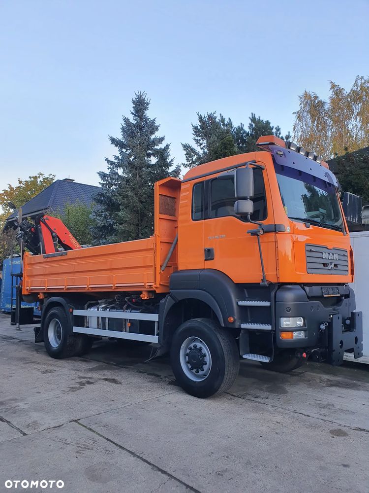 MAN TGA 18.310 4x4.HDS.3-Stronny wywrot - 4