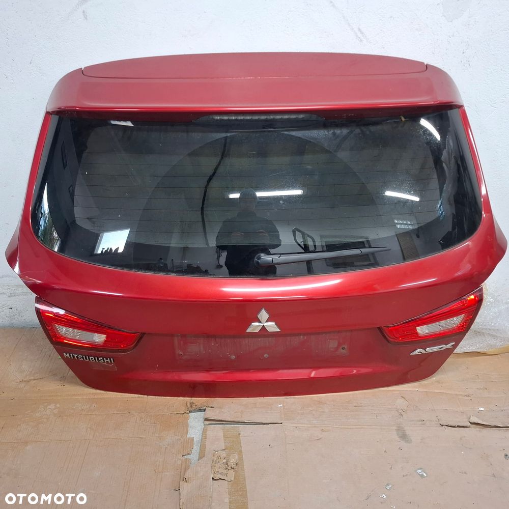 MITSUBISHI ASX 10-19 P26 CZERWONY BORDOWY W KOLOR BEZRDZY Super stan cała szyba - 1
