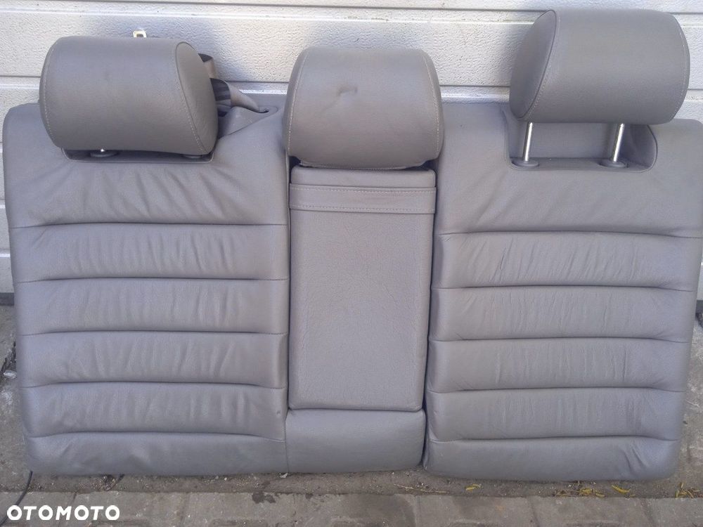 Fotel Kierowcy Pasażera Oparcie Kanapy Audi A6 C5 Skórzane - 11