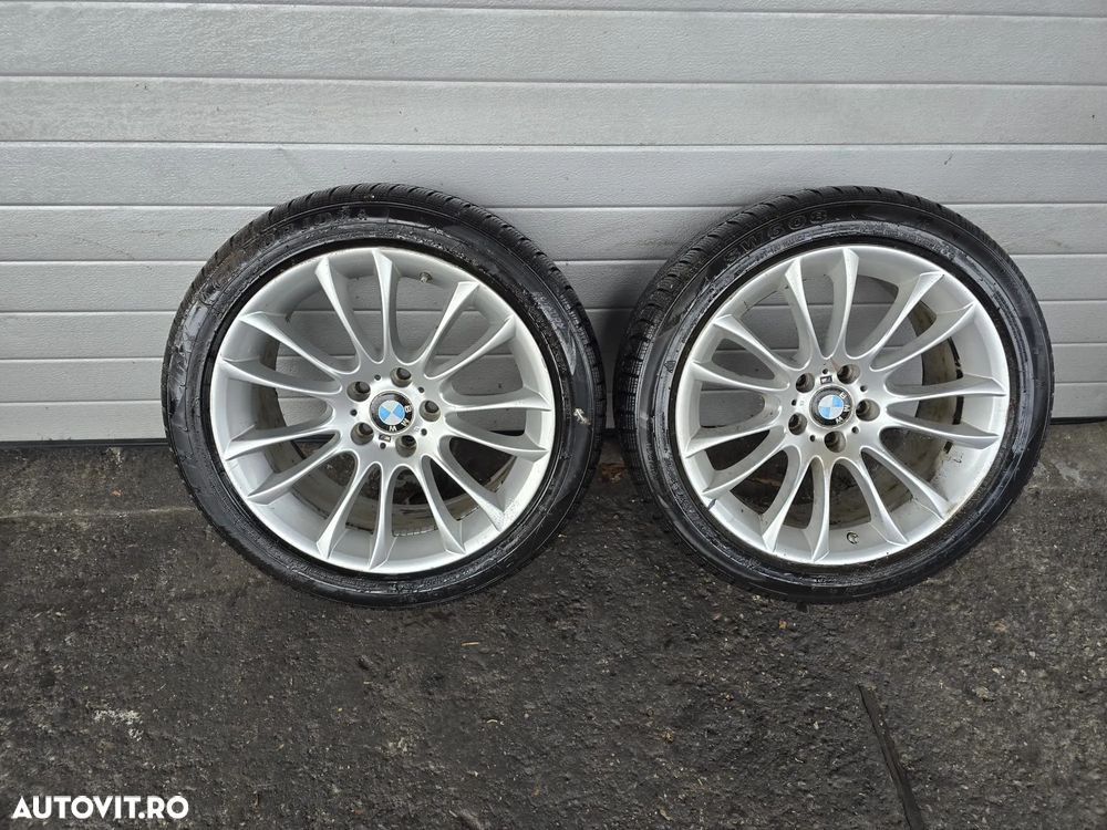 Janta roata aliaj aluminiu Style 302 8.5J x 19 ET25 IS25 Originala M Packet cauciuc iarna F07+LCI F01+LCI F02+LCI F04 - 1