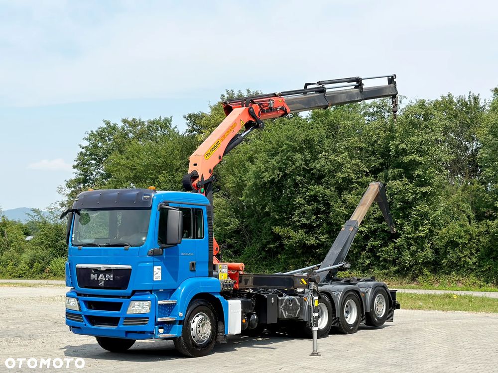 MAN TGS 35.440 * HAKOWIEC 5,95 m * PALFINGER PK 26002-EH B * 8x4 / STAN BDB - 2