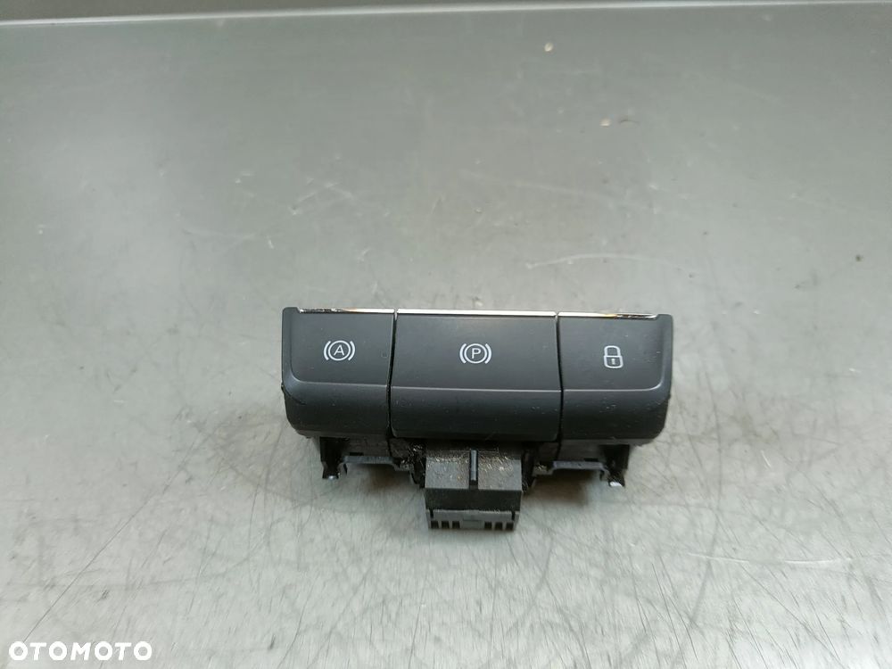 Przełącznik hamulca ręcznego Skoda Superb 3 III Panel Przycisk 3V0927225C - 1