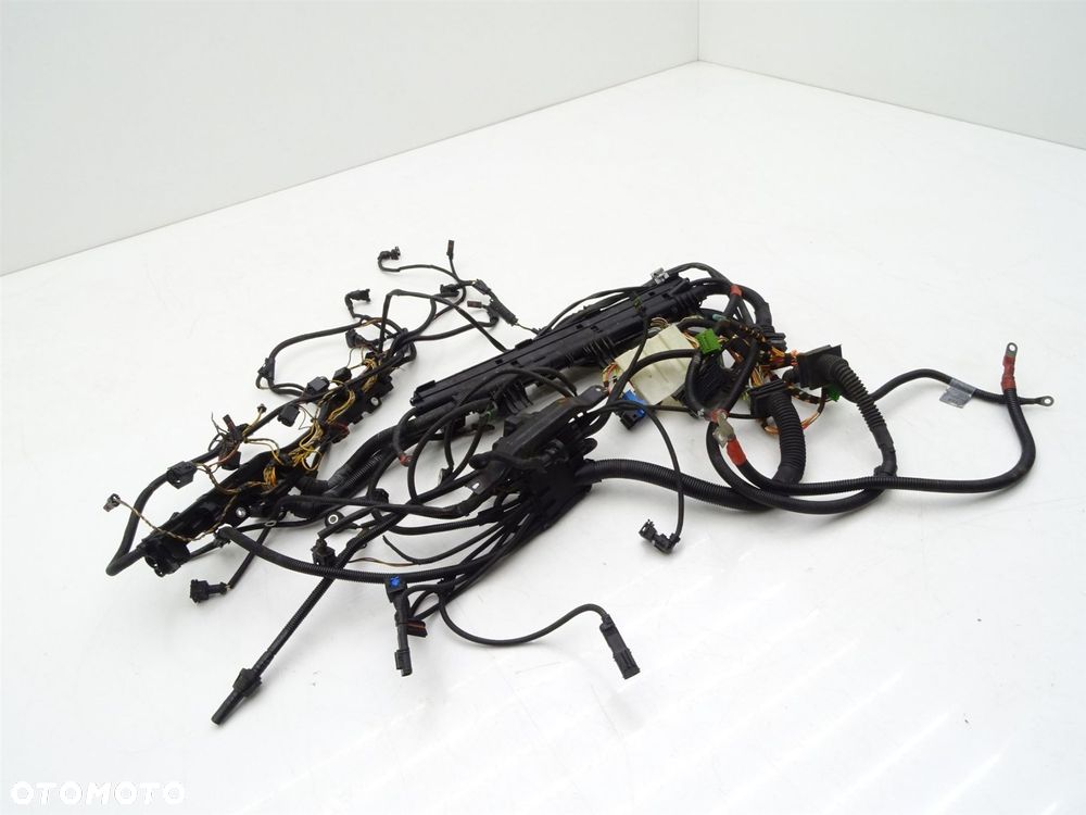 Kompletna instalacja silnika wiązka kabel kostka n53 7566549 e92 e93 3.0 - 7