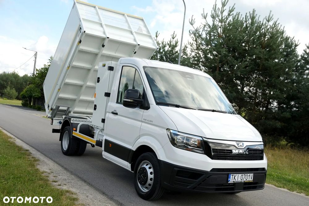 Volkswagen CRAFTER MAN TGE 5.160 * WYWROTKA * BOGATY * PRZEB: 18 000km! * JAK NOWY! - 3