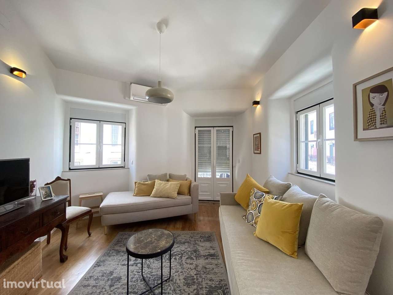 Apartamento T2 com vista, Praça da Alegria, Lisboa - Grande imagem: 2/21