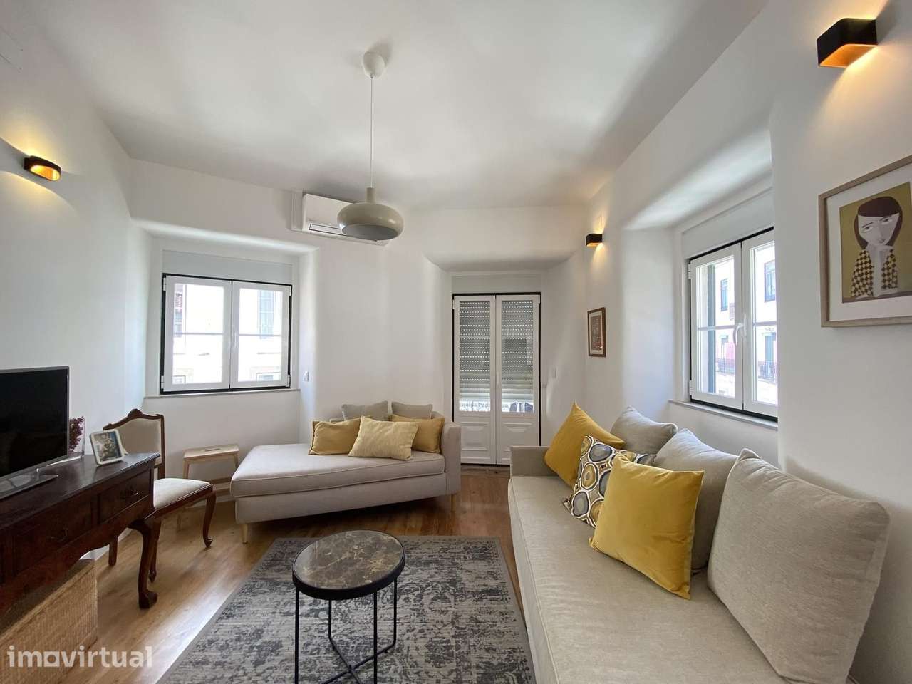 Apartamento T2 com vista, Praça da Alegria, Lisboa - Grande imagem: 2/21