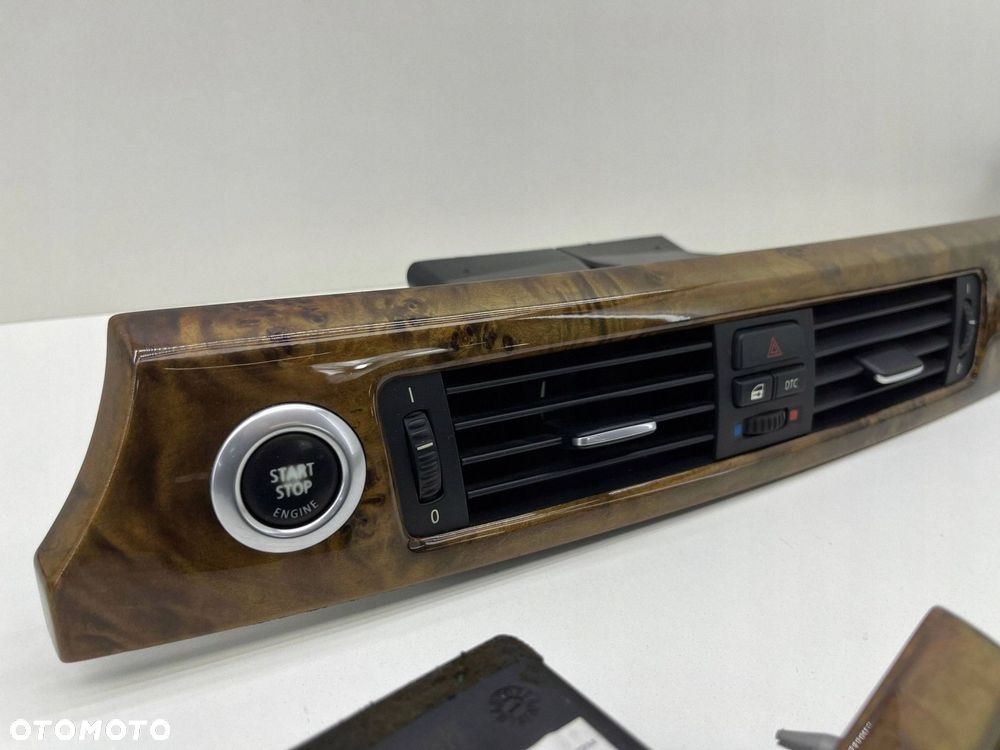 BMW 3 E90 LISTWY OZDOBNE DEKORY KRATKI KOMPLET POPLAR WOODGRAIN 6957498 - 2