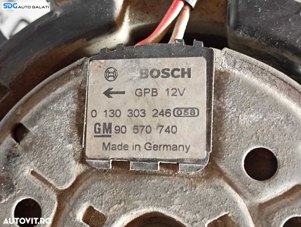 Ventilator Electroventilator Opel Astra G 2.0 DTI 1998 - 2004 Cod 0130303246 90570740 [M7626] - 3