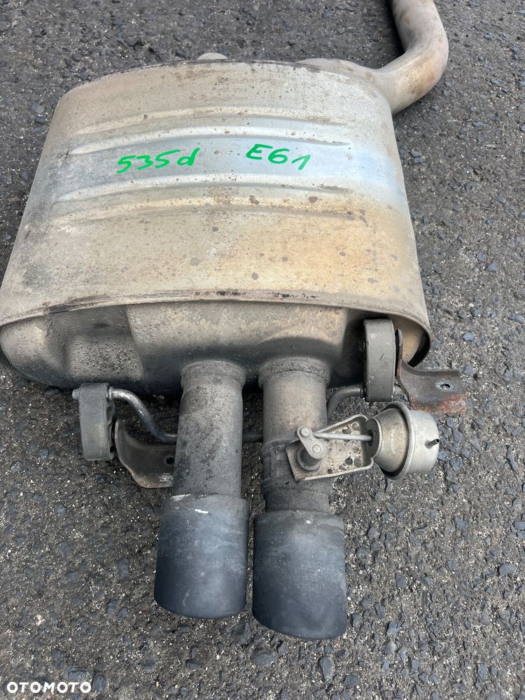 Wydech e60 535d e60 e61 3.5d biturbo 272KM tłumik końcowy - 3