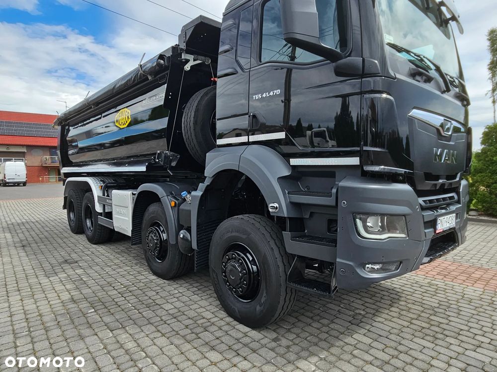 MAN TGS 41.470 8X8 WYWROTKA MEILLER KIPPER SALON PL Przeb.tylko 62tyś.km - 19