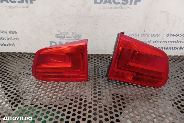 Lampa stop stanga pe hayon Volkswagen VW Tiguan 1 (facelift) 5N  [din 2011 pana  2017] seria Crosso - 4