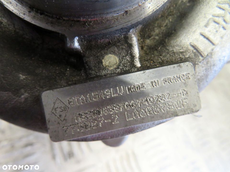 TURBOSPRĘŻARKA TURBINA TURBO KOLEOS I PH1 2.0 DCI 8200638766 773087-2 RENAULT 2007-2013 - 3