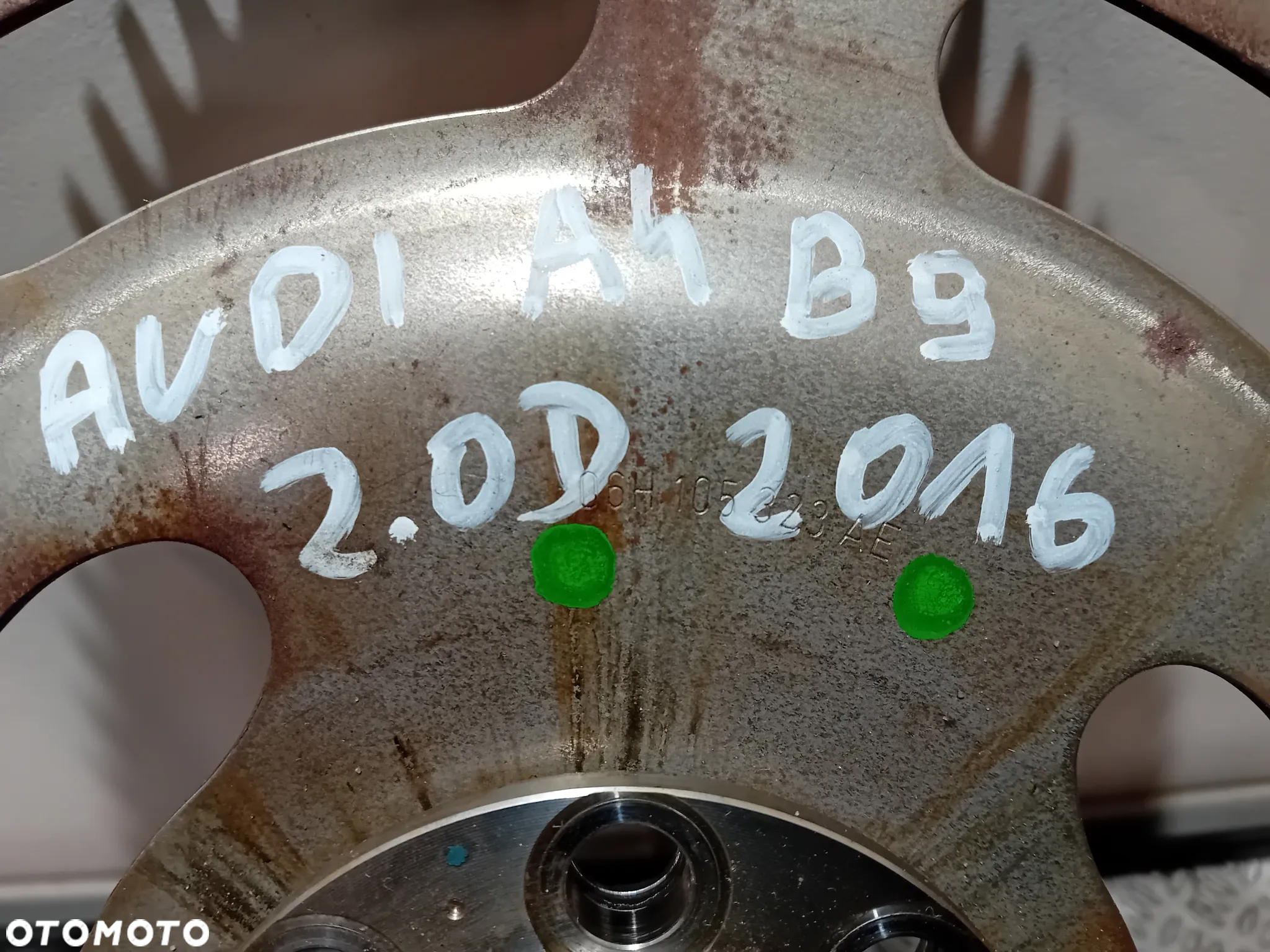 koło zamachowe Audi A4 B9 2.0 TDI 2016 06H105323AE - 3