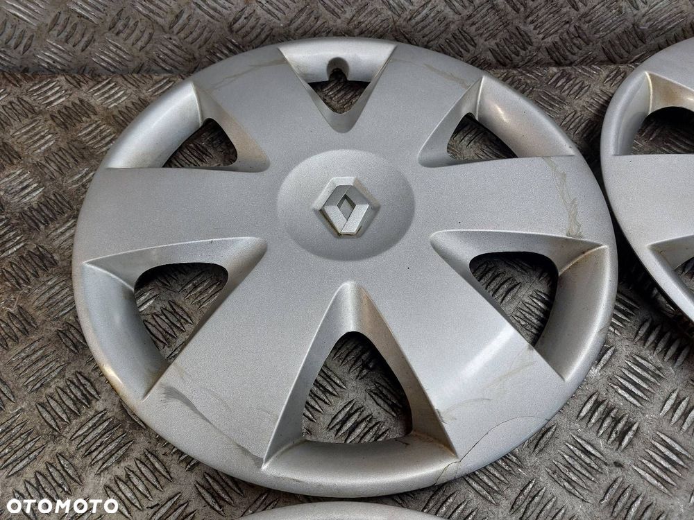 KOŁPAK KOŁPAKI KOMPLET 16" R16 16 RENAULT 8200199705 - 4