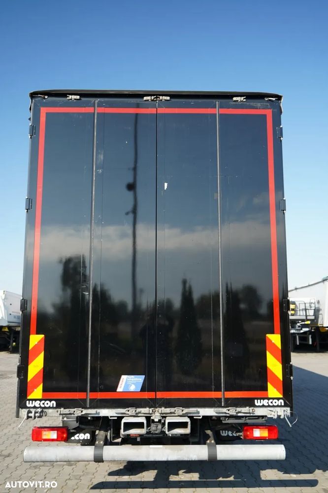 Volvo FH 500 / MEGA / COMBINAT TANDEM TRAVEL 120 M3 / 2024 / I-PARK COOL / DOCURI DE ACOPERIRE PENTRU CĂRUCIOR / PUNTE RIDICATĂ / JANTE DIN ALIAJ / REMORCĂ WECON - 12