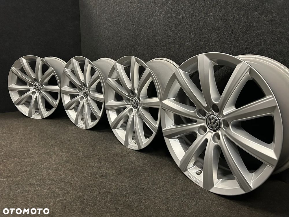 Alufelgi VW Touareg III, VW Tiguan, Audi Q7 II 18 cali 5x112 4szt. z czujnikami! - 1