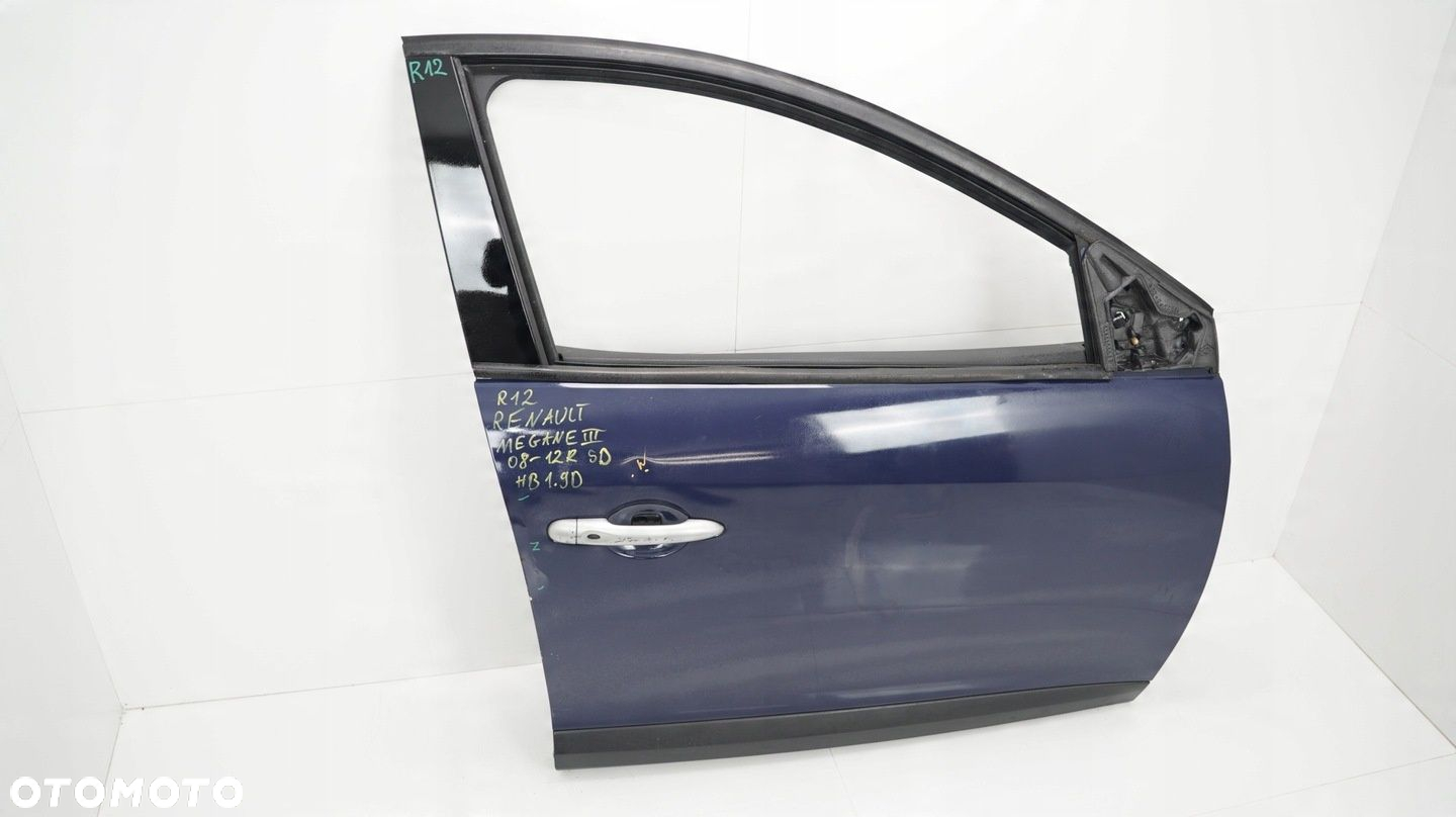 DRZWI PRAWY PRZÓD RENAULT MEGANE III 08-12R - 2