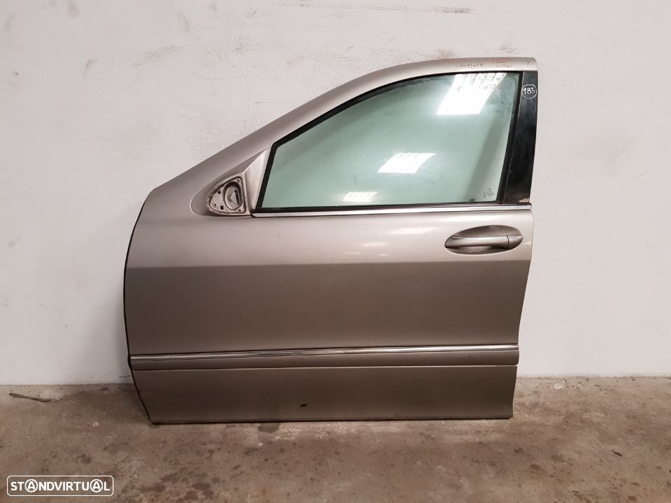 PORTA FRENTE FRONTAL ESQUERDA MERCEDES BENZ CLASS S W220 SEDAN FECHO ELEVADOR MOTOR PUXADOR - 1