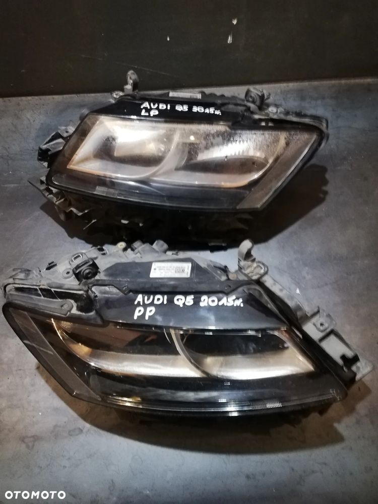 Audi Q5 8R 8R0941004AN 8R0941003AN  Lampa prawa Lewa przód - 1