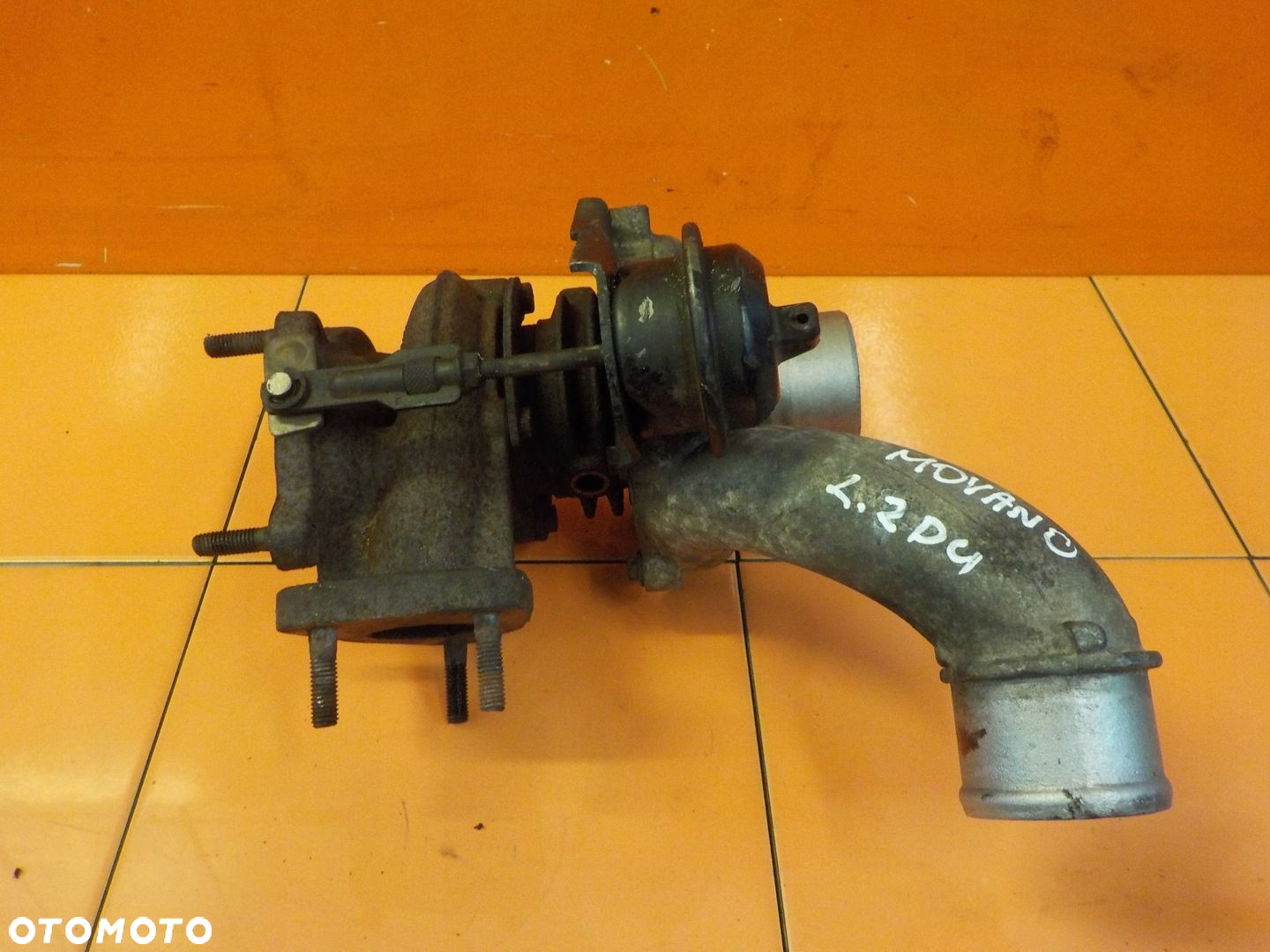 OPEL MOVANO MASTER INTERSTAR 2.2 DCI 05r 90KM G9T720 turbina 8200100284 - 2