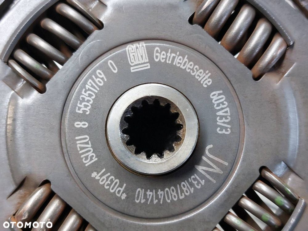 SPRZĘGŁO TARCZA + DOCISK + ŁOŻYSKO ASTRA G 1.7 CDTI 55351769 24422061 - 4