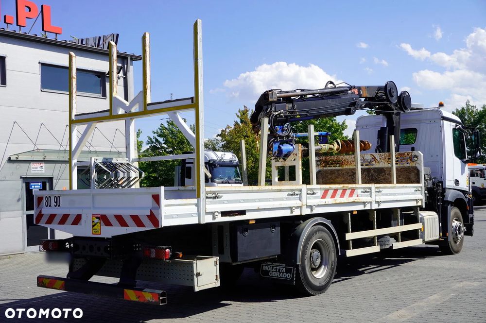 Mercedes-Benz Arocs 1833 4×2 / 50 tys. km! / HDS HIAB X-HIPRO 192 ES-3 / Pilot / Wiertło / 3 szt._260553 - 8