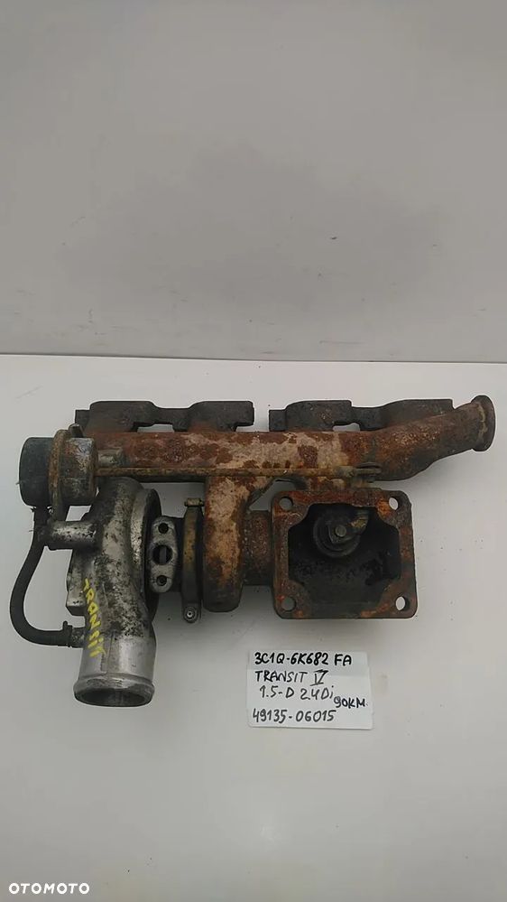 TURBINA 1.5 D 2.4 DI 90KM 125KM TRANSIT V 3C1Q-6K682FA 49135-06015 - 3