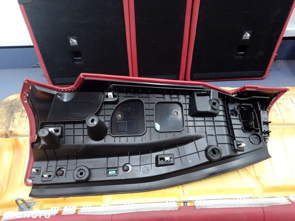 ALFA ROMEO STELVIO KANAPA TYŁ TYLNA PÓŁSKÓRA - 8