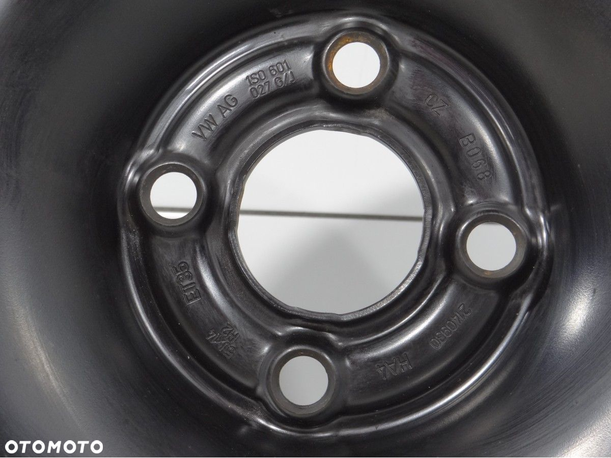 Felgi stalowe VW  14" VW UP SKODA CITIGO SEAT MII - 3