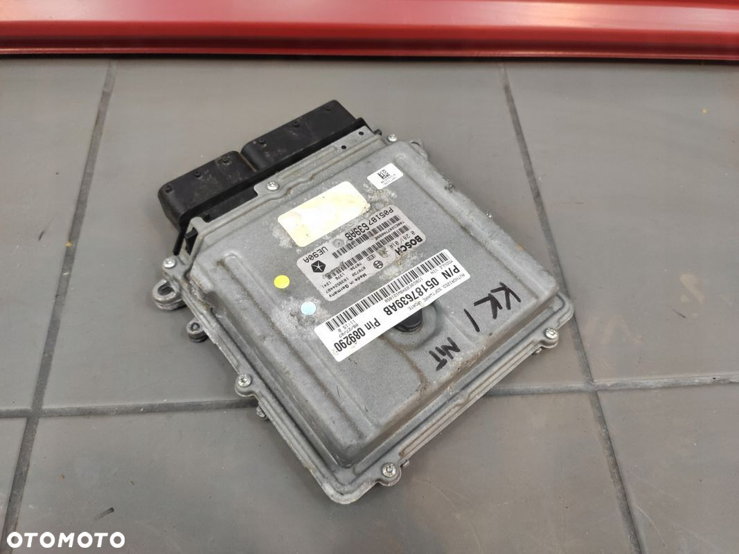 DODGE NITRO 2.8 CRD CHEROKEE KK MODUŁ STEROWNIK KOMPUTER ECU 05187639AB - 4