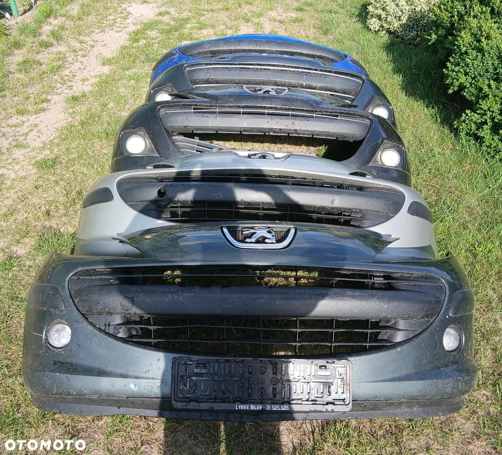 zderzak przód peugeot 207 peugeot 207 lift