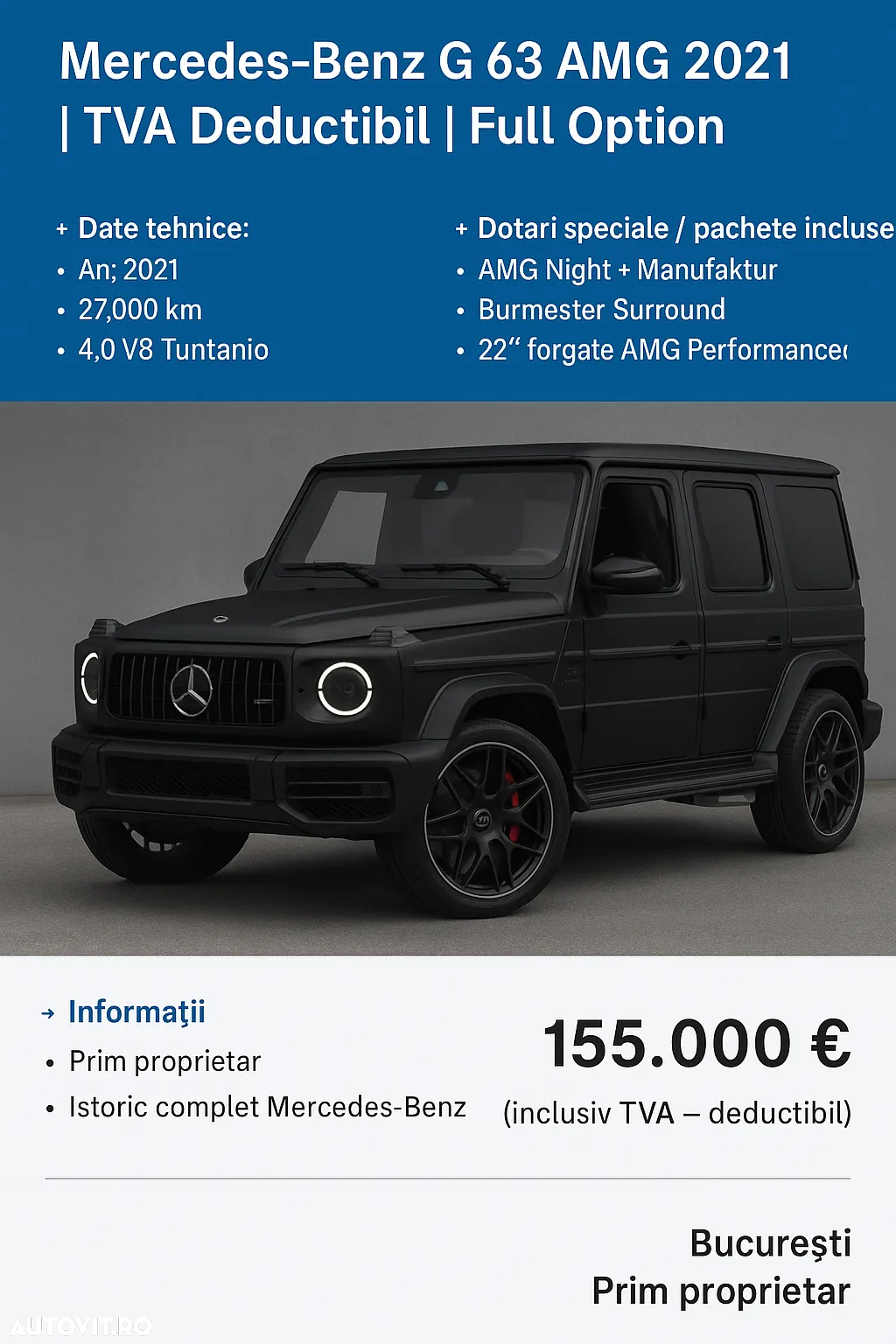 Mercedes-Benz G AMG 63 SW Long Aut. - 2