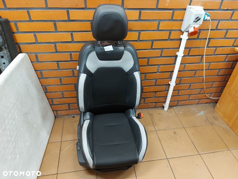 CITROEN DS4 I 1 FOTEL PASAŻERA PRAWY PRZÓD PRZEDNI PÓŁSKÓRA - 2