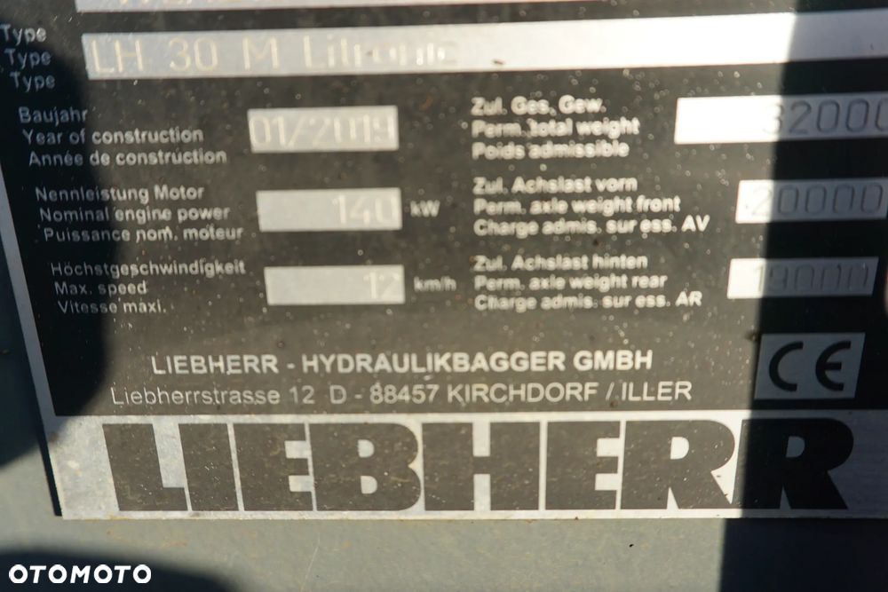 Liebherr LH 30 M Litronic/ 7000h/ LH 24 LH 26 LH 40 LH 35 - 22