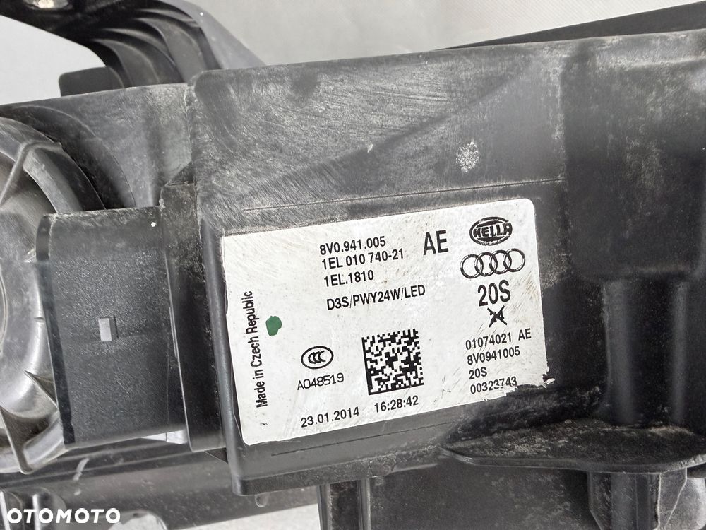 Reflektor lampa przednia lewa Audi A3 S3 8V 8V0941005 - 7