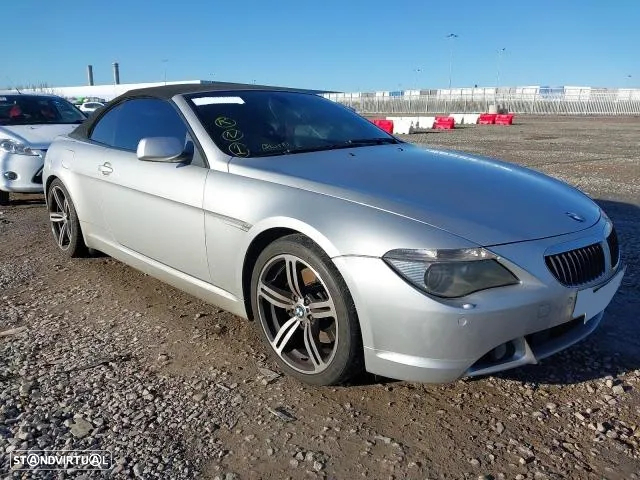 BMW Série 6 E63 / E64 - V8 4.4L | Gasolina | N62B44A | 333cv - Parachoques | Frente Completa | Rádio | Jantes | Faróis | Portas | Vidro | Motor | Tampa Mala | Farolim | Farolins | Xenon | 333 cv - 3