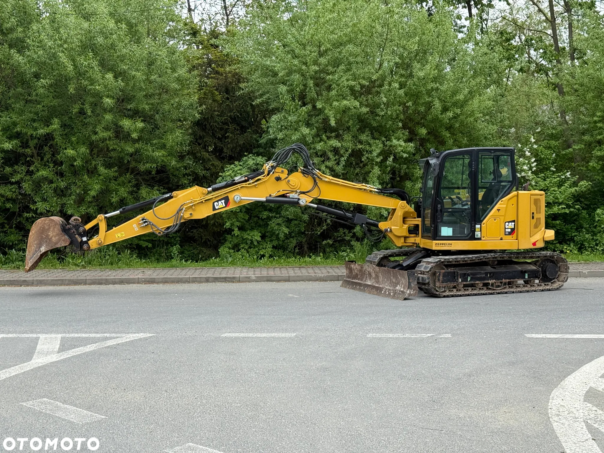 Caterpillar Koparka Gąsienicowa  *CAT 308 CR * Sprowadzona * JAK NOWA * Perfekcyjny Stan - 28