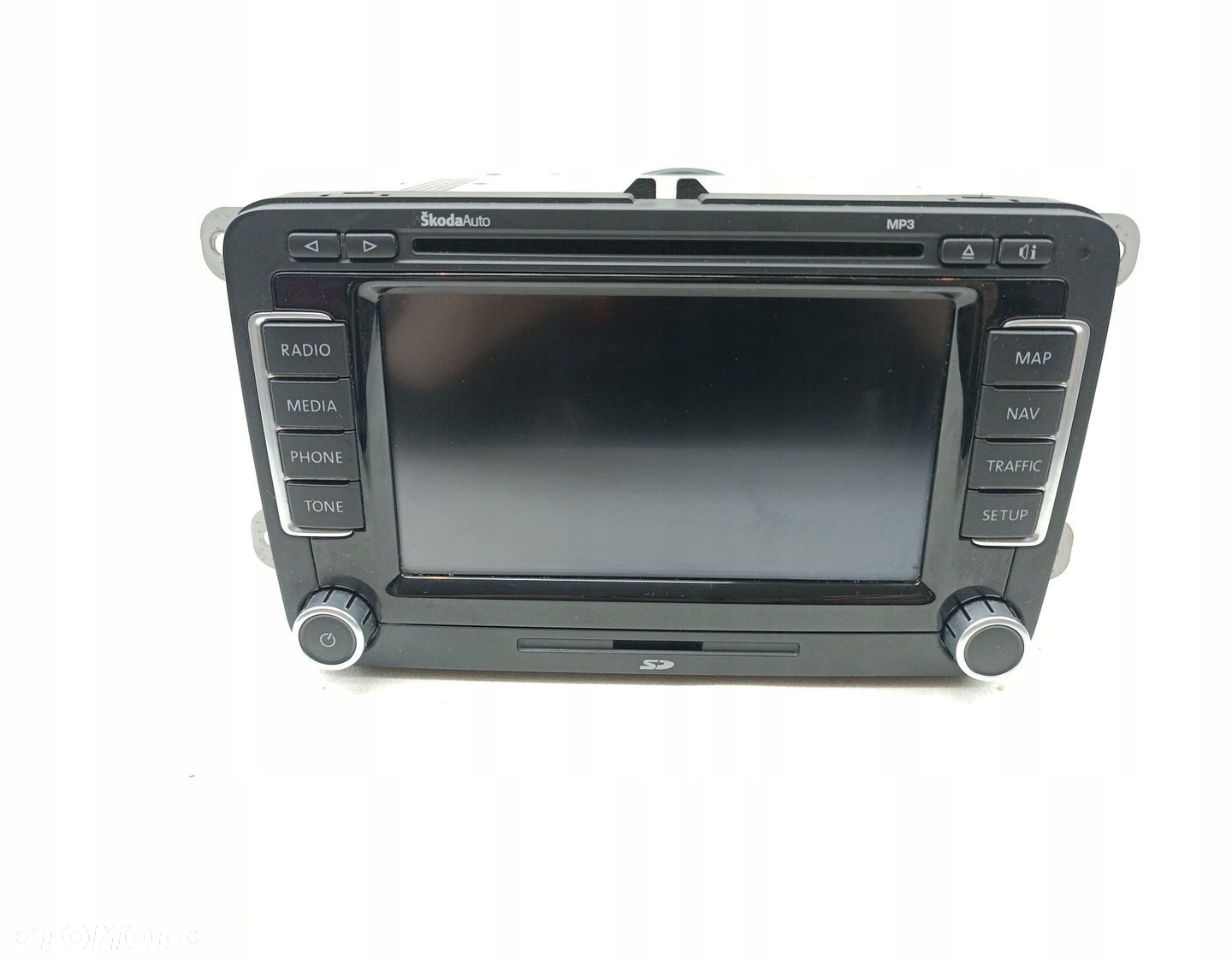 RADIO FABRYCZNE CD NAWIGACJA SKODA OCTAVIA II 1Z0035680A - 3